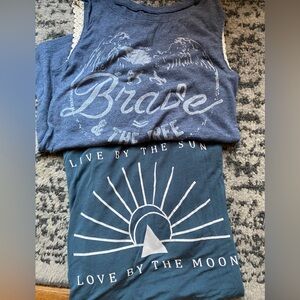 Soft and stretchy tank and shirt